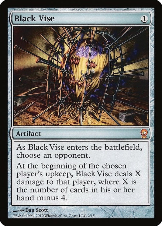 Image for Black Vise (2) - Magic: The Gathering