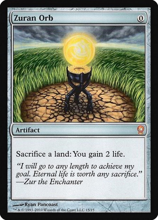 Image for Zuran Orb (15) - Magic: The Gathering
