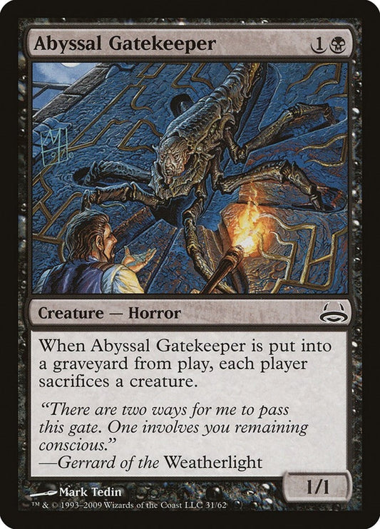 Image for Abyssal Gatekeeper (31) - Magic: The Gathering