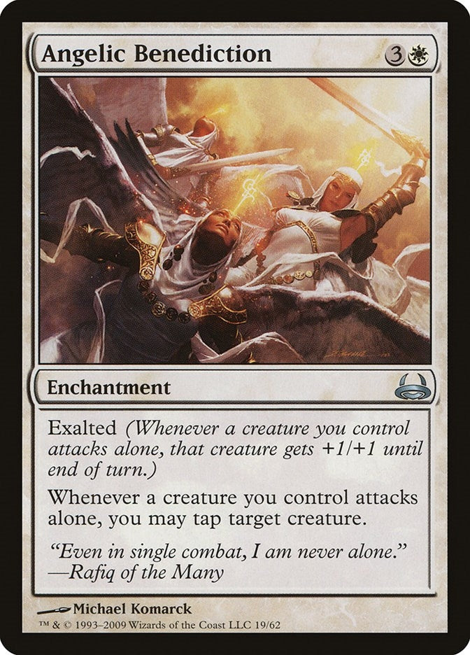 Image for Angelic Benediction (19) - Magic: The Gathering
