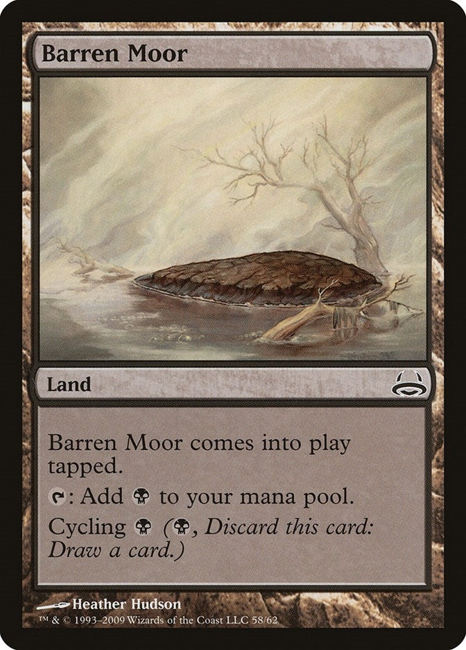 Image for Barren Moor (58) - Magic: The Gathering