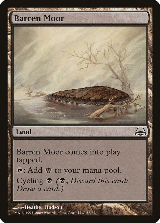 Image for Barren Moor (58) - Magic: The Gathering