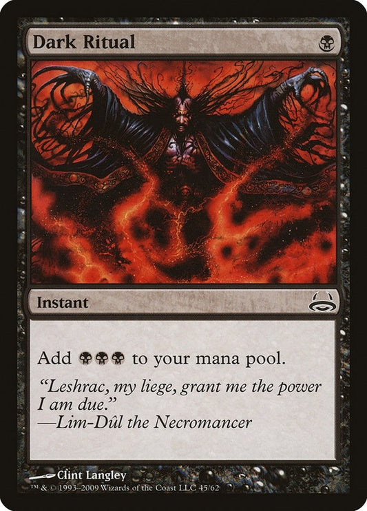 Image for Dark Ritual (45) - Magic: The Gathering