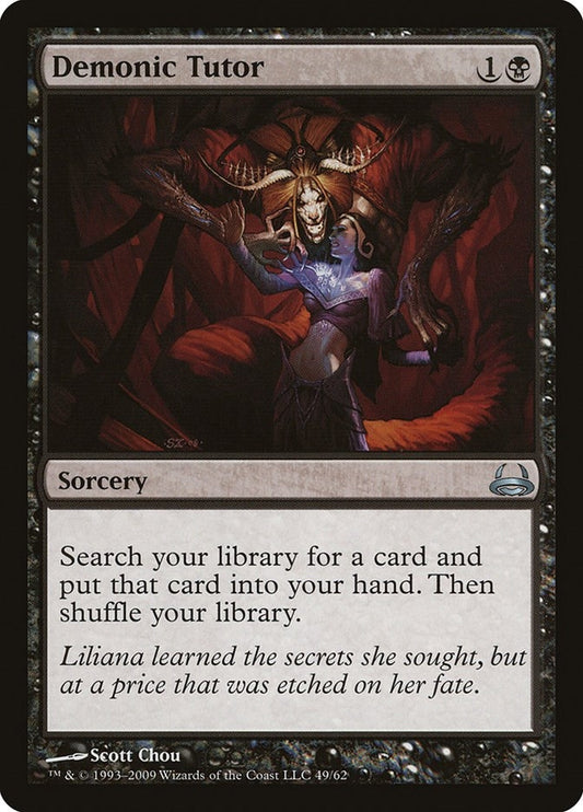 Image for Demonic Tutor (49) - Magic: The Gathering