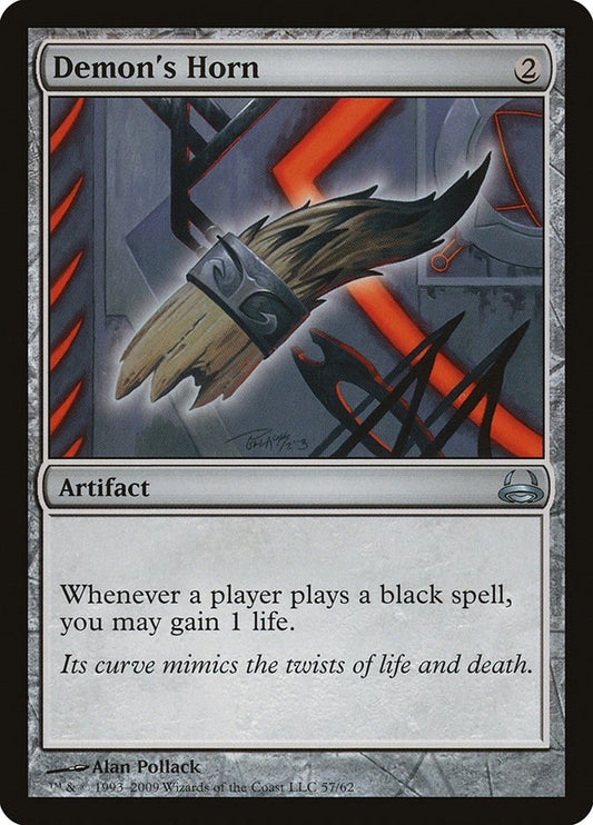 Image for Demon's Horn (57) - Magic: The Gathering