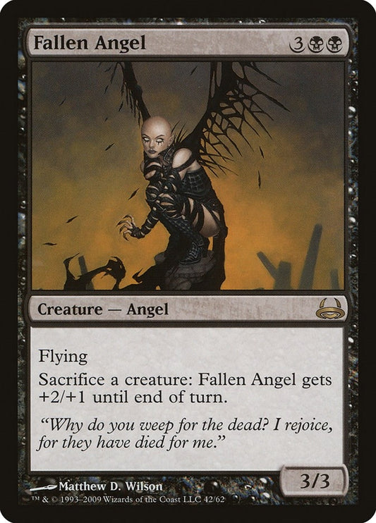 Image for Fallen Angel (42) - Magic: The Gathering