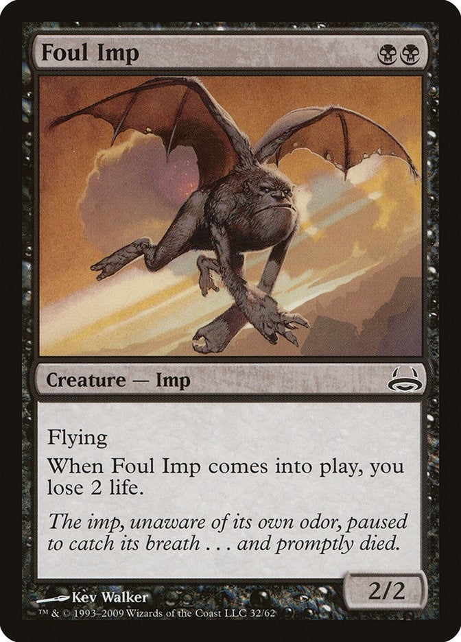 Image for Foul Imp (32) - Magic: The Gathering
