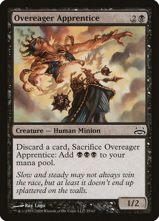 Image for Overeager Apprentice (35) - Magic: The Gathering