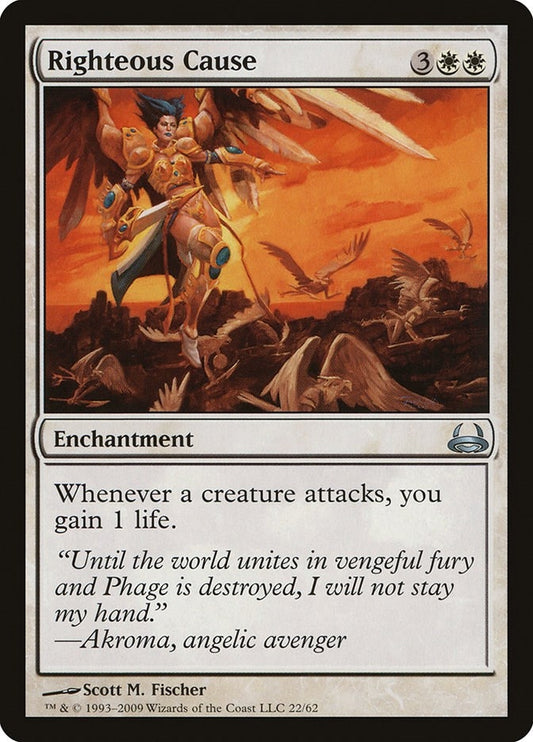 Image for Righteous Cause (22) - Magic: The Gathering