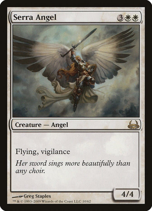 Image for Serra Angel (10) - Magic: The Gathering