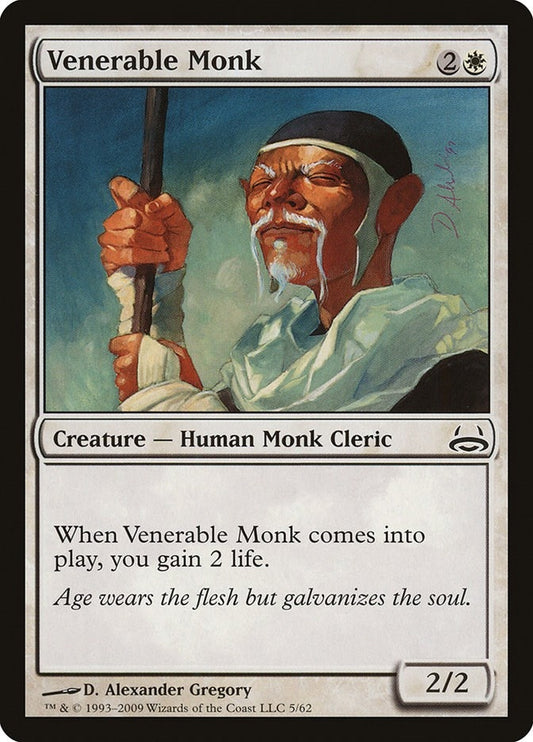 Image for Venerable Monk (5) - Magic: The Gathering