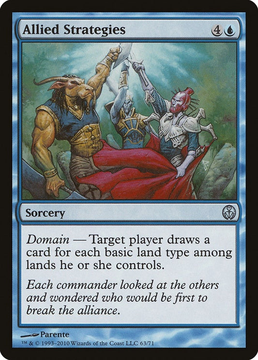 Image for Allied Strategies (63) - Magic: The Gathering
