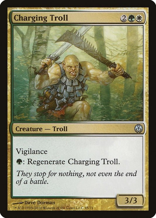 Image for Charging Troll (45) - Magic: The Gathering