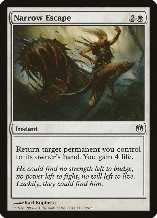 Image for Narrow Escape (55) - Magic: The Gathering