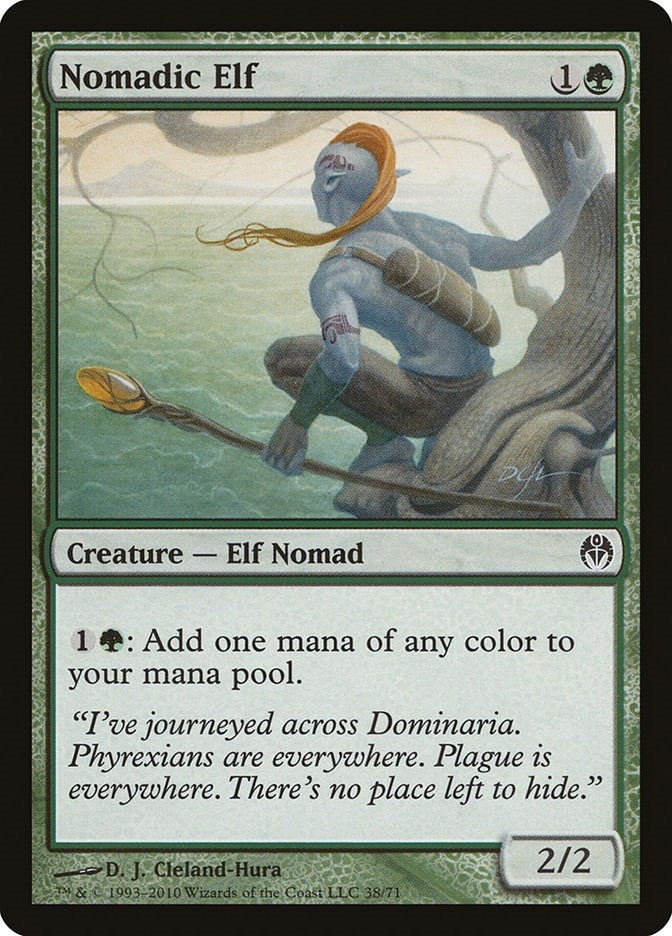 Image for Nomadic Elf (38) - Magic: The Gathering