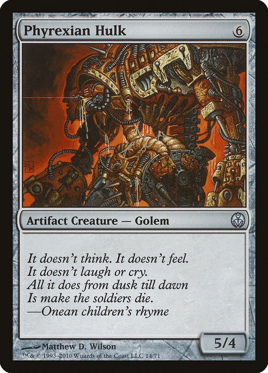Image for Phyrexian Hulk (14) - Magic: The Gathering