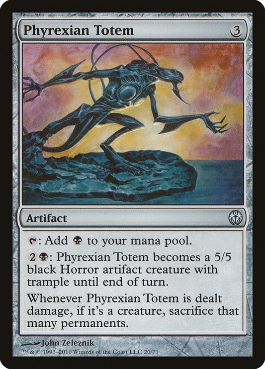 Image for Phyrexian Totem (20) - Magic: The Gathering