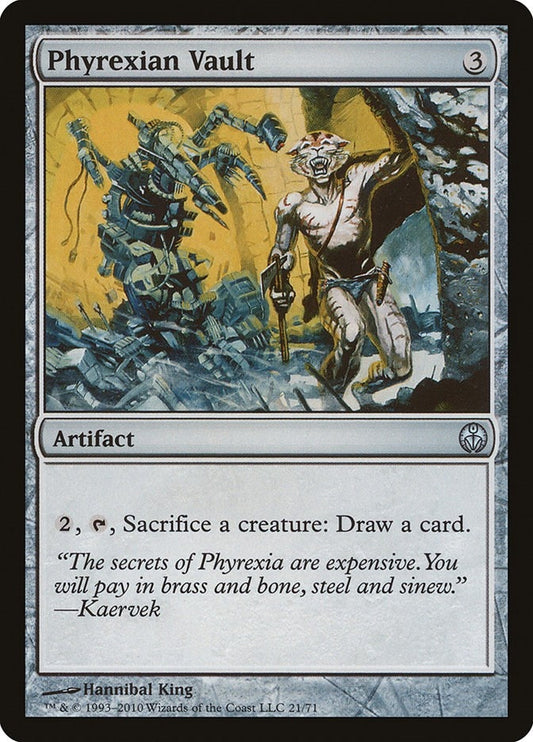 Image for Phyrexian Vault (21) - Magic: The Gathering