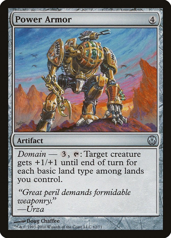 Image for Power Armor (62) - Magic: The Gathering