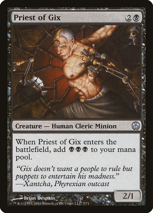 Image for Priest of Gix (7) - Magic: The Gathering