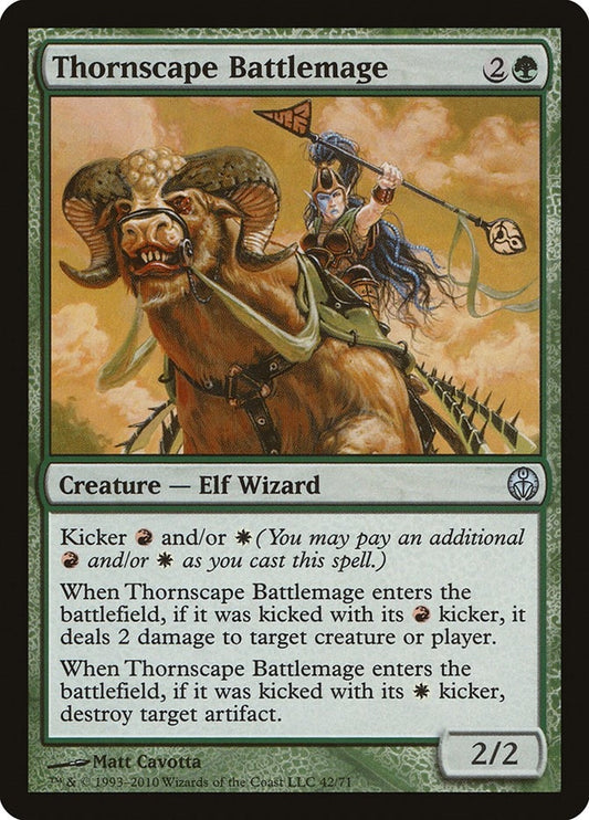 Image for Thornscape Battlemage (42) - Magic: The Gathering