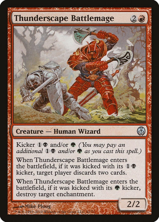 Image for Thunderscape Battlemage (41) - Magic: The Gathering