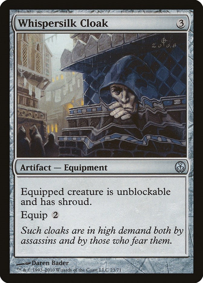 Image for Whispersilk Cloak (23) - Magic: The Gathering