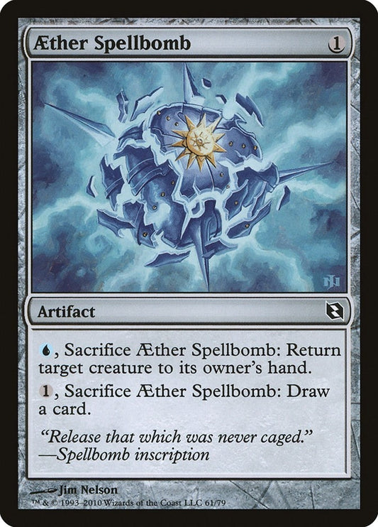 Image for Aether Spellbomb (61) - Magic: The Gathering
