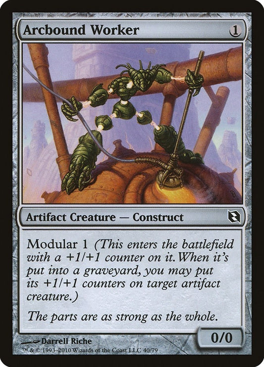 Image for Arcbound Worker (40) - Magic: The Gathering