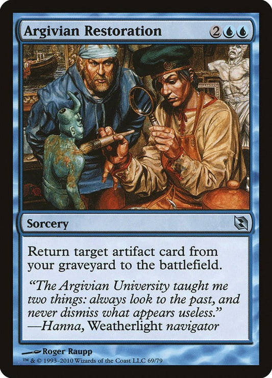 Image for Argivian Restoration (69) - Magic: The Gathering