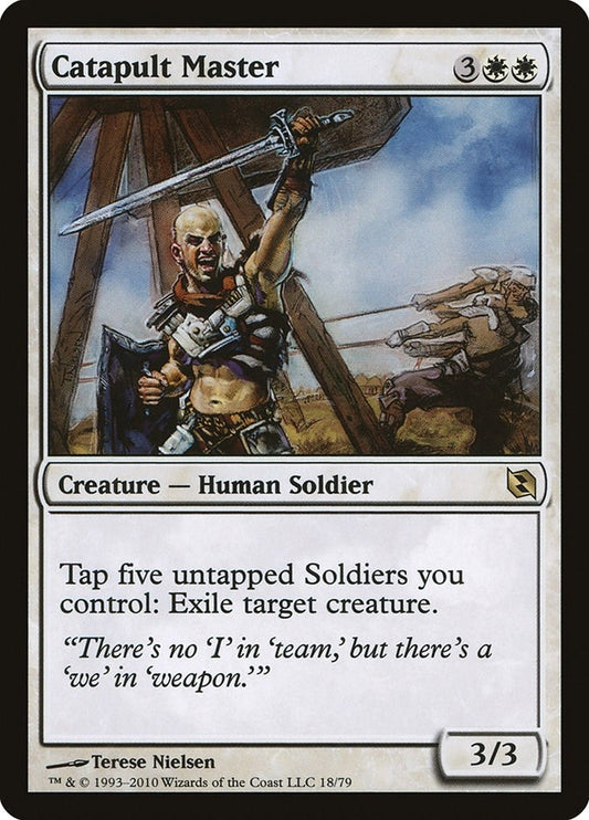 Image for Catapult Master (18) - Magic: The Gathering