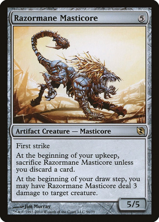 Image for Razormane Masticore (56) - Magic: The Gathering