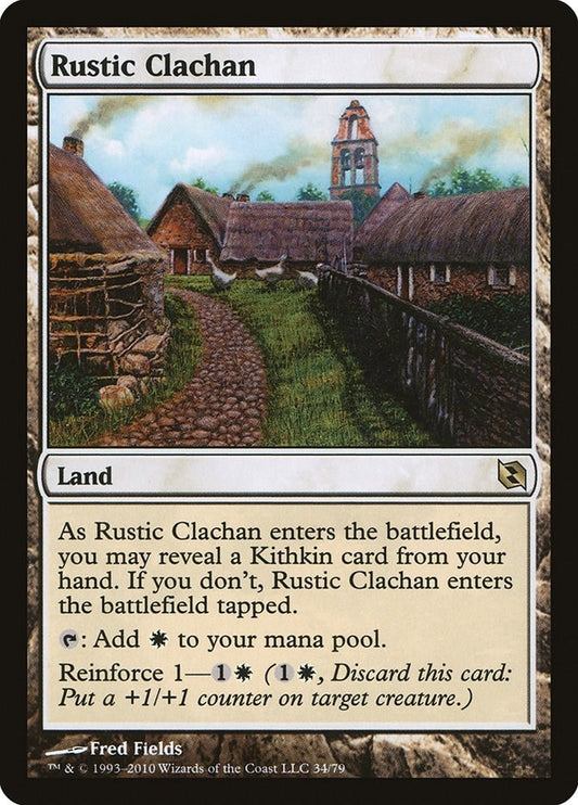 Image for Rustic Clachan (34) - Magic: The Gathering