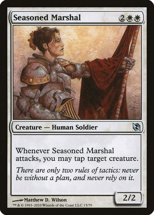 Image for Seasoned Marshal (15) - Magic: The Gathering