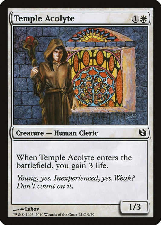 Image for Temple Acolyte (9) - Magic: The Gathering