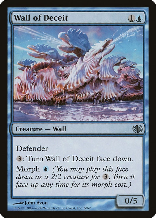 Image for Wall of Deceit (5) - Magic: The Gathering