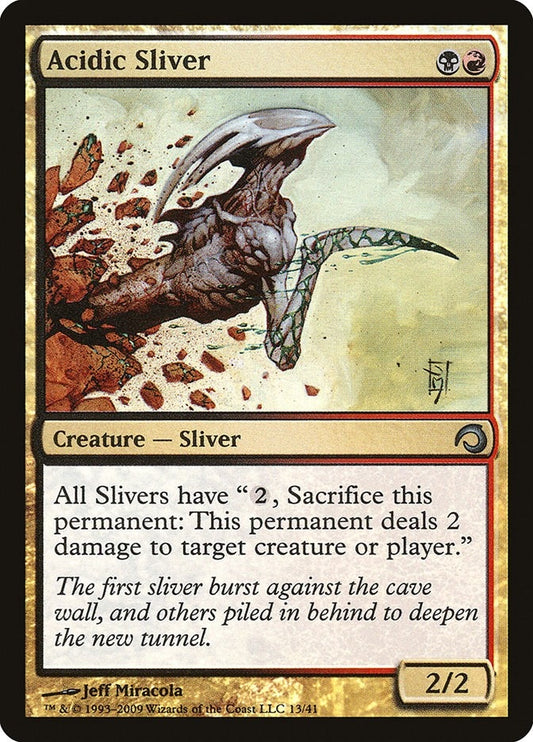 Image for Acidic Sliver (13) - Magic: The Gathering