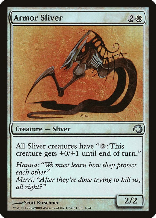 Image for Armor Sliver (16) - Magic: The Gathering
