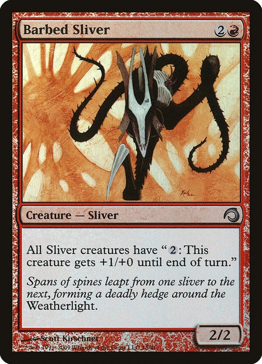 Image for Barbed Sliver (18) - Magic: The Gathering