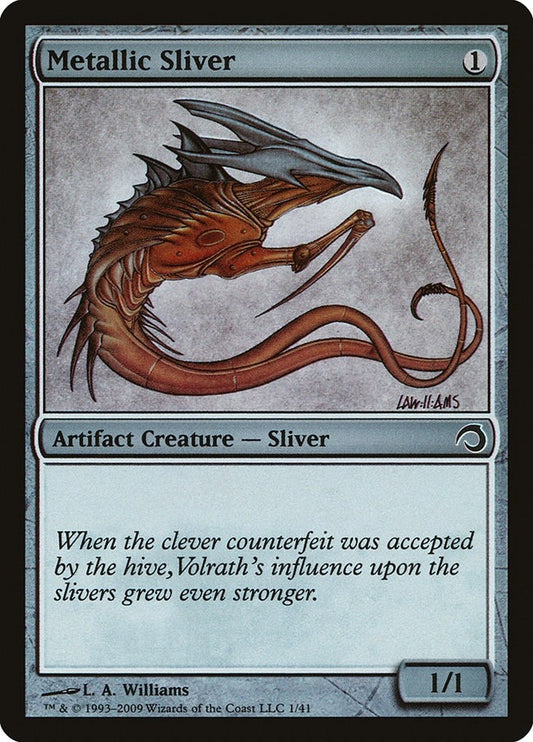 Image for Metallic Sliver (1) - Magic: The Gathering