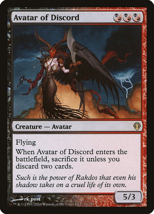 Image for Avatar of Discord (79) - Magic: The Gathering