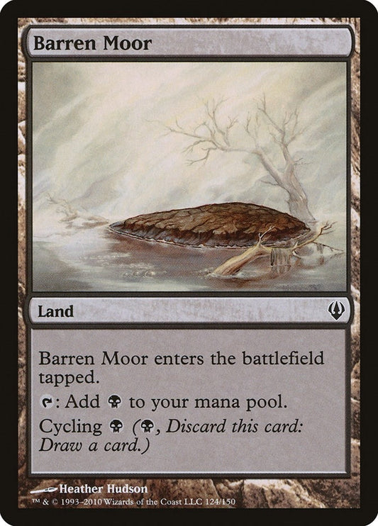 Image for Barren Moor (124) - Magic: The Gathering