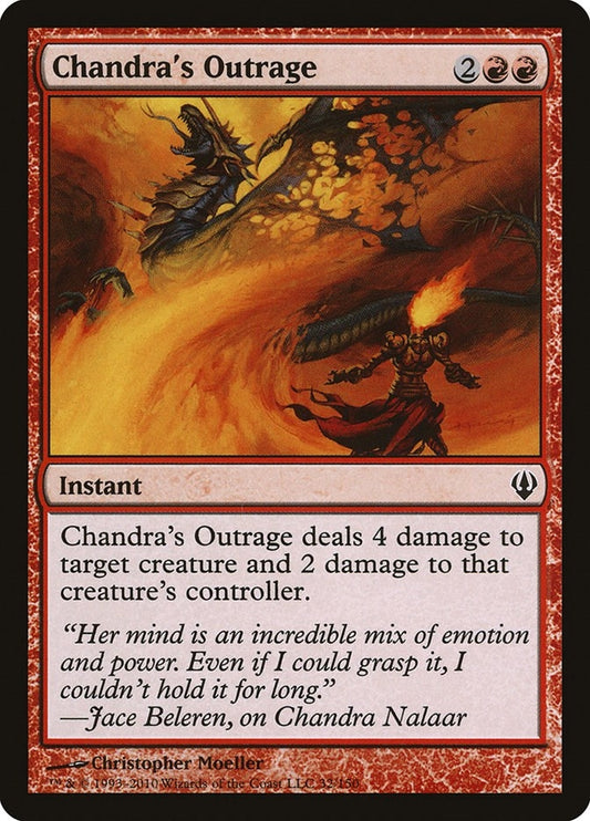 Image for Chandra's Outrage (32) - Magic: The Gathering