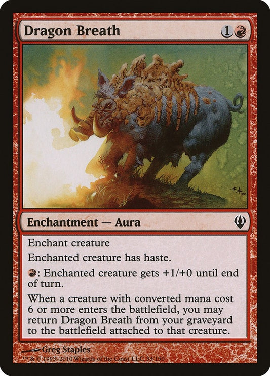 Image for Dragon Breath (33) - Magic: The Gathering