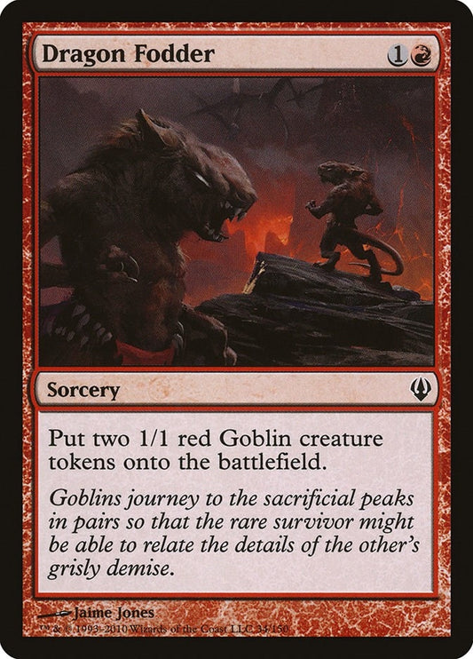 Image for Dragon Fodder (34) - Magic: The Gathering