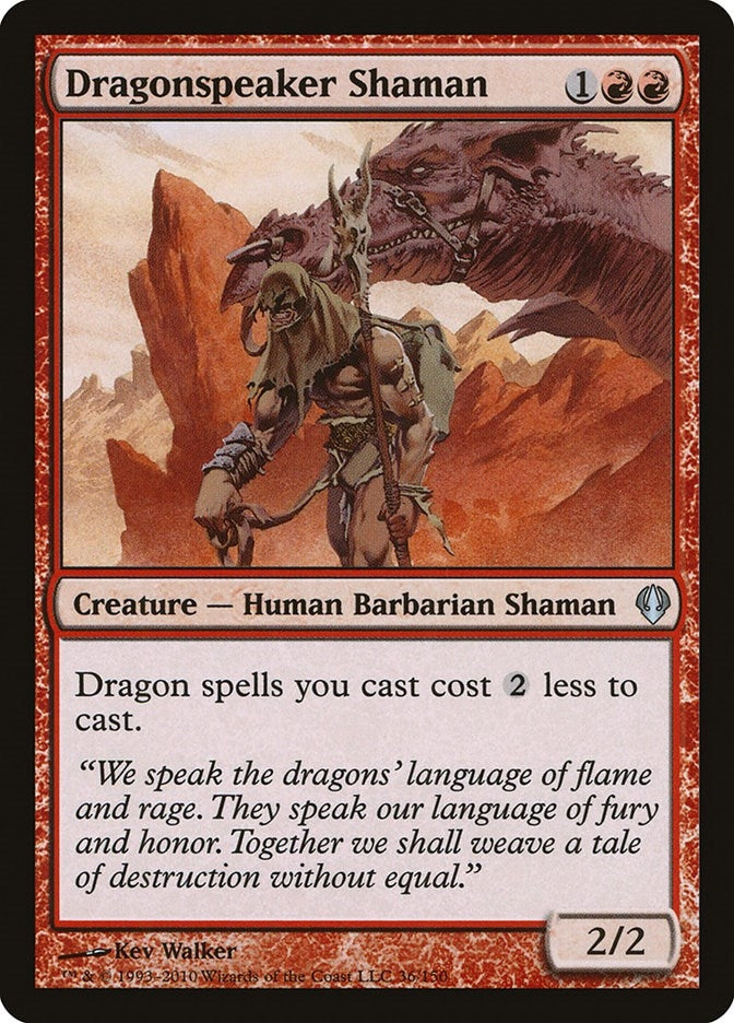 Image for Dragonspeaker Shaman (36) - Magic: The Gathering