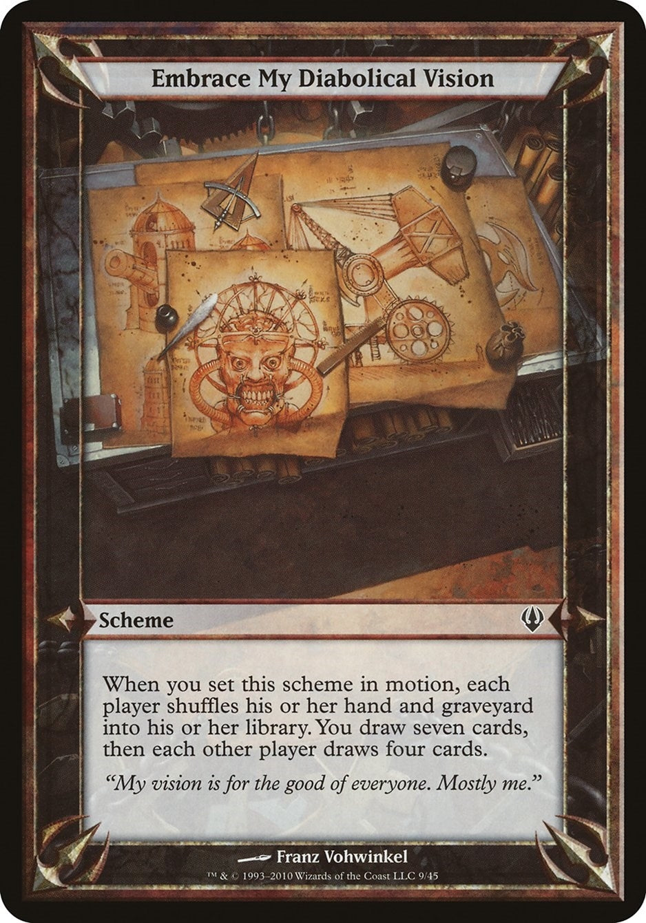 Image for Embrace My Diabolical Vision (Archenemy) - Magic: The Gathering