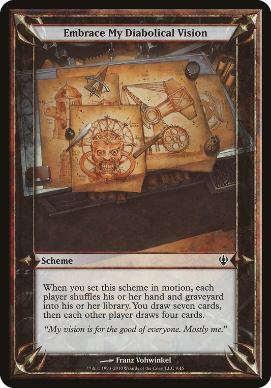 Image for Embrace My Diabolical Vision (Archenemy) - Magic: The Gathering