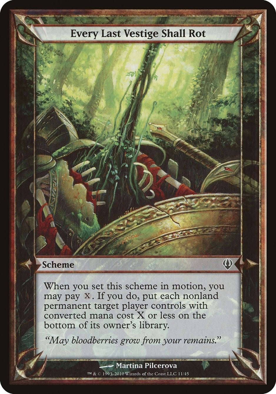 Image for Every Last Vestige Shall Rot (Archenemy) - Magic: The Gathering