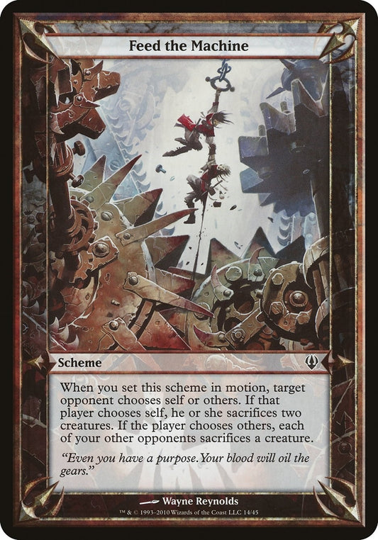 Image for Feed the Machine (Archenemy) - Magic: The Gathering